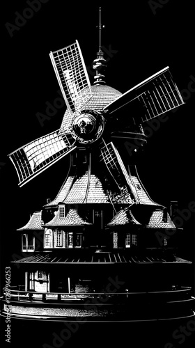 Enchanted Windmill Building Design