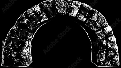 Majestic Stone Archway Design