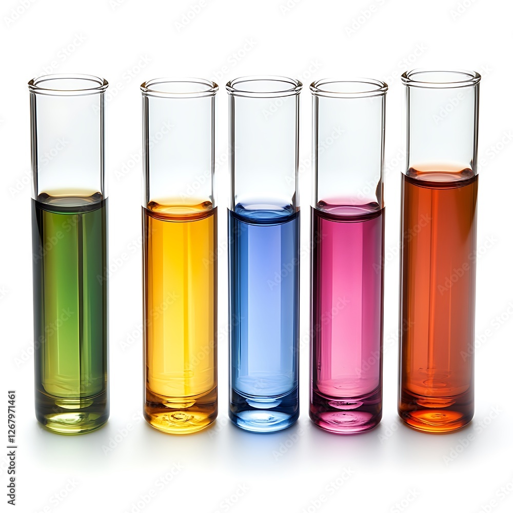 test tubes with colored liquid test tubes with colored liquid