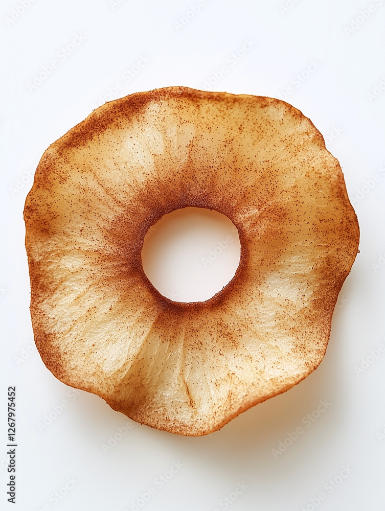 dried apple slices without skin with cinnamon dried apple slices without skin with cinnamon