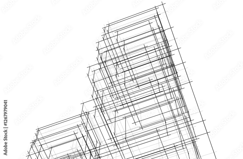 Architecture building. Design background vector illustration Architecture building. Design background vector illustration
