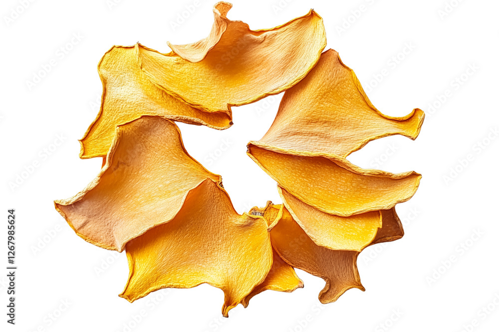 Fototapeta premium dried pumpkin slices