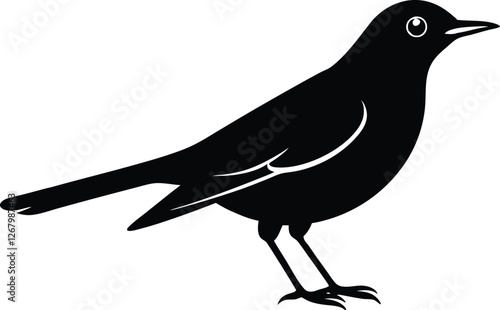 thrush vector icon.eps