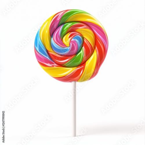 Wallpaper Mural Lollipop isolated on white Torontodigital.ca