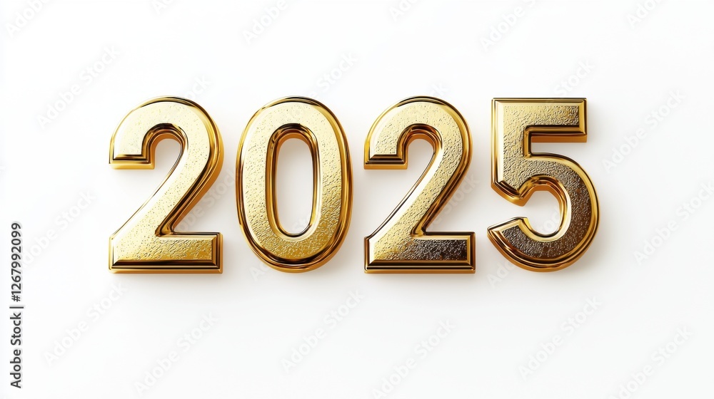 Text 2025 isolated on white background Natural outdoor lighting Text 2025 isolated on white background Natural outdoor lighting