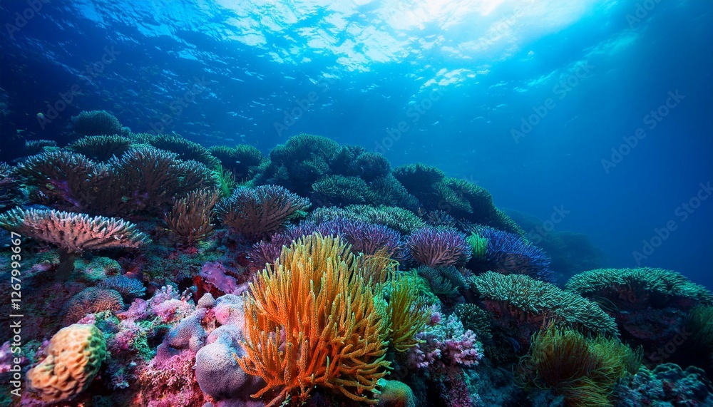 Obraz premium corals in the sea