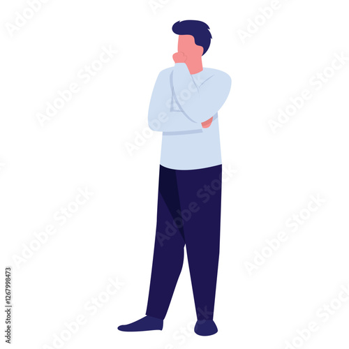 Man illustration design human design