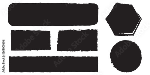 Collection of a big set of white torn paper sheets with isolated realistic shadow effect, collection of ripped paper strip element set. Clipart ripped paper set design. Retro texture background