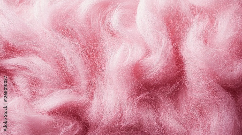 Obraz premium Soft Pink Mohair Wool Texture Background with Smooth and Fluffy Fabric for Textile Design and Illustrations 