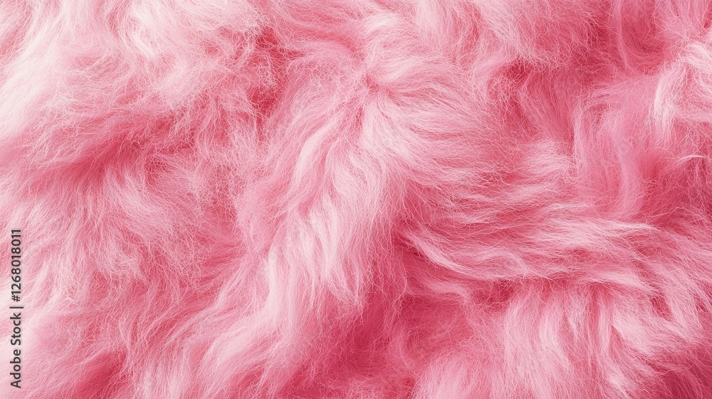 Fototapeta premium Pink Watercolor Mohair Texture Background with Smooth and Fluffy Wool Fabric for Textiles and Design 