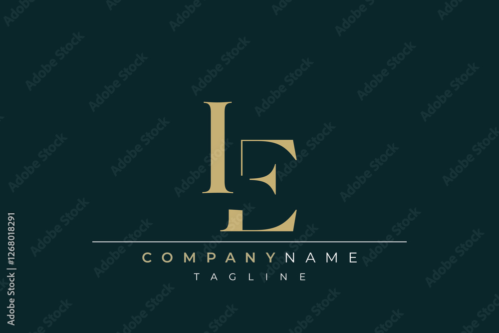 Elegant Monogram with Sophisticated Typography Design Featuring IE with Sophisticated Typography Elegant Monogram with Sophisticated Typography Design Featuring IE with Sophisticated Typography