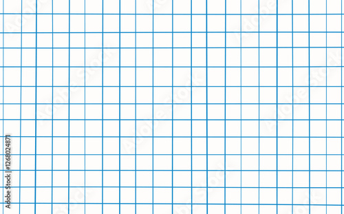 Graph ink doodle check paper. Printable squared grid paper with color lines. Geometric background for school, wrapping, invitations, card, scrapbooking, notebook, diary. Realistic lined paper blank.