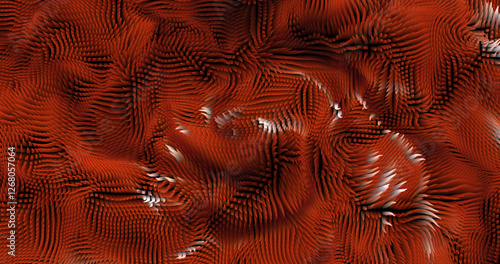 Colorful abstract texture created with Gradient flow and 3D structure imitate the movement of liquid or wind. Vibrant colors, volumetric waves and digital noise create a sense of depth and dynamics. I