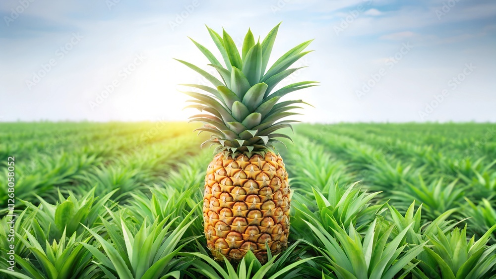 pineapple in the garden pineapple in the garden