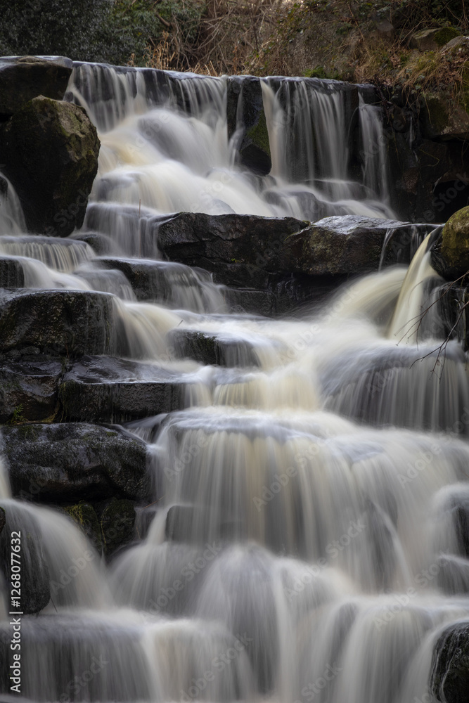 The Cascade waterfall in Windsor Great Park The Cascade waterfall in Windsor Great Park