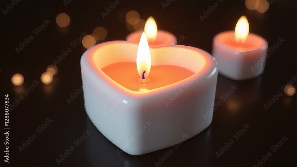 red candle on black background red candle on black background