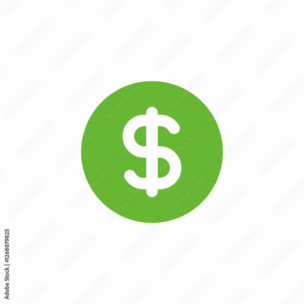 dollar currency icon sign vector dollar currency icon sign vector
