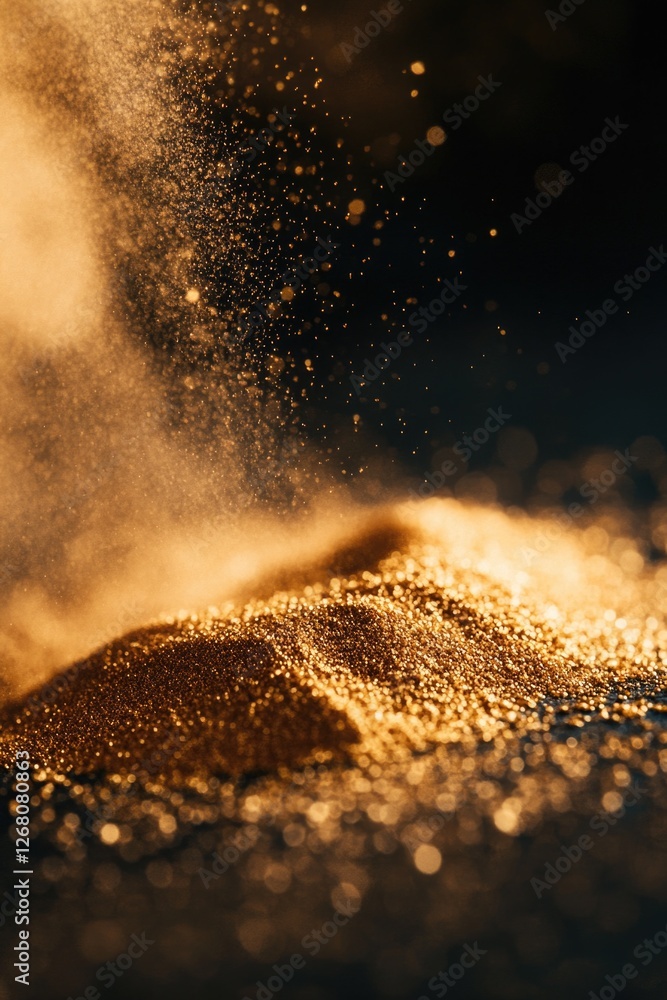 A detailed view of sandy grains on a beach, perfect for travel or nature-themed projects A detailed view of sandy grains on a beach, perfect for travel or nature-themed projects