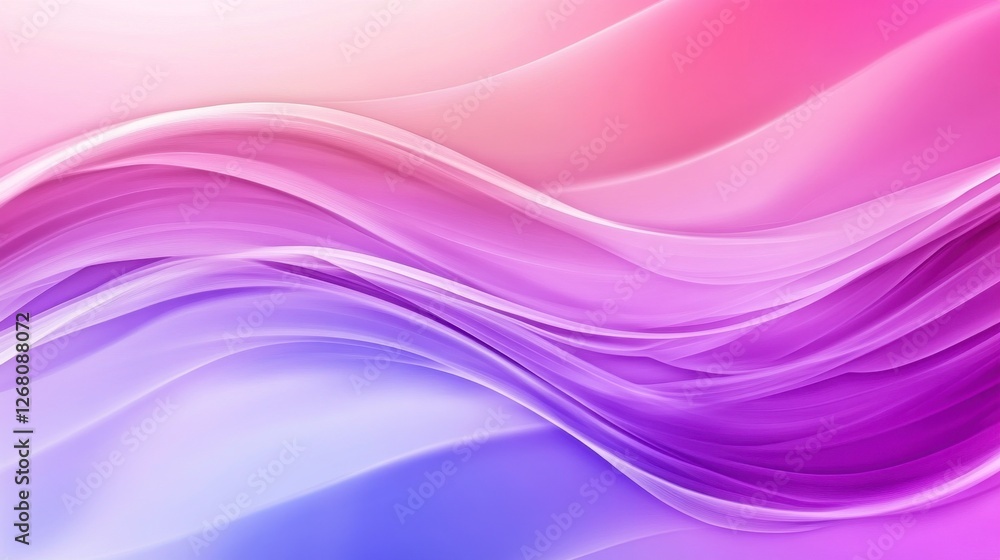 Abstract Pink And Purple Waves Gradient With Soft Ambient Light Design Background Abstract Pink And Purple Waves Gradient With Soft Ambient Light Design Background