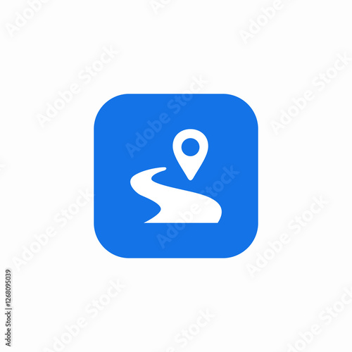 highway location icon sign vector