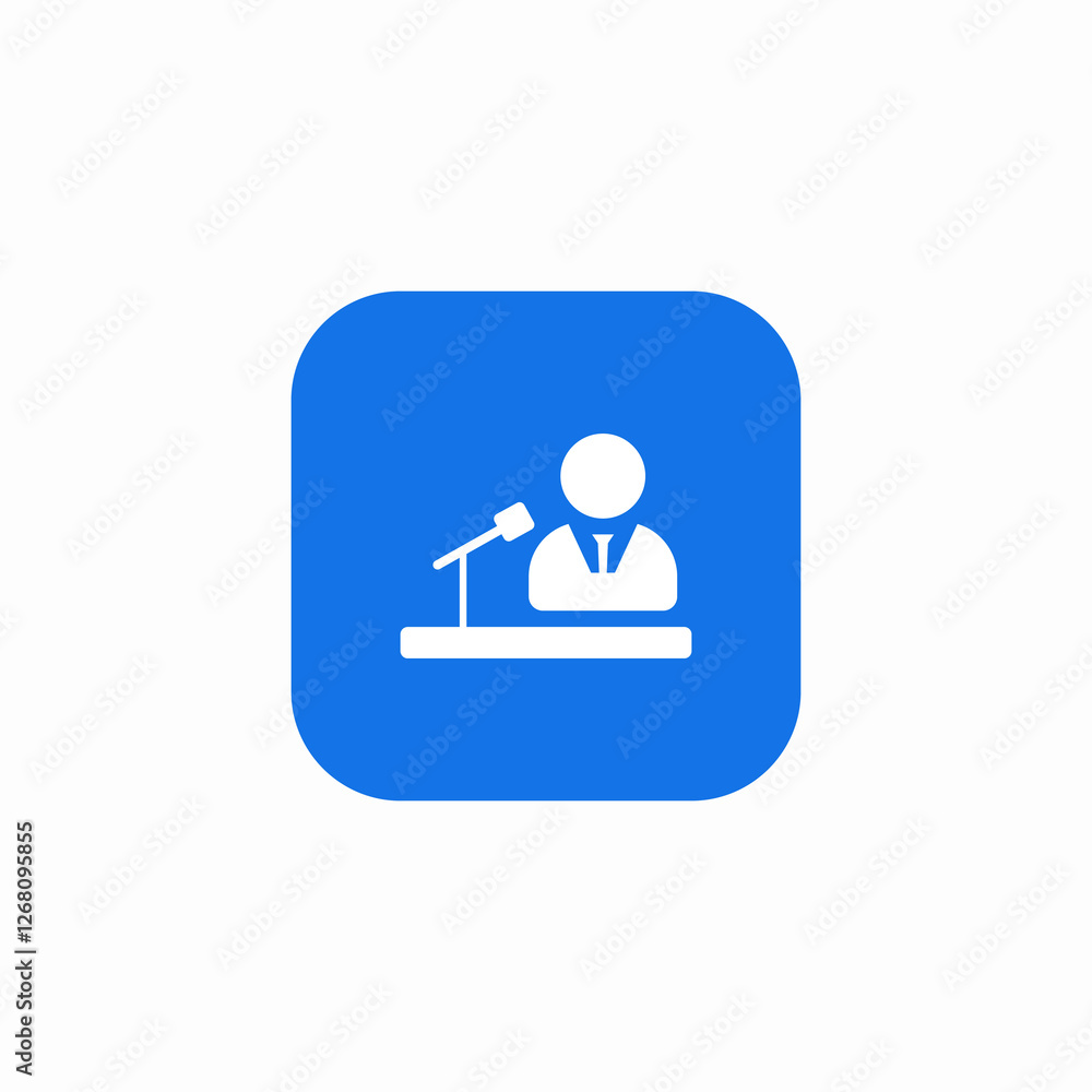 public speech talk icon sign vector public speech talk icon sign vector