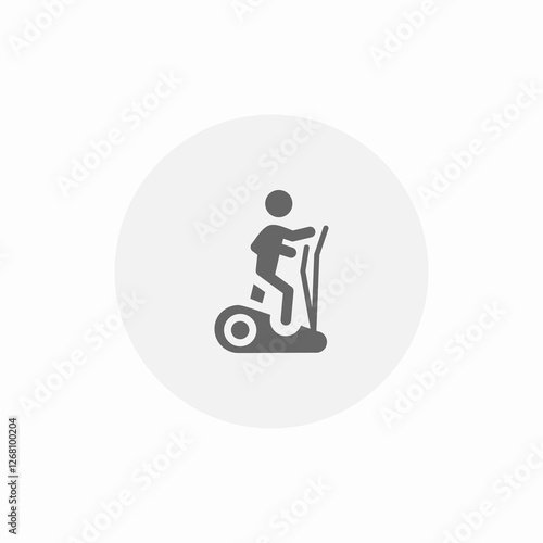 gym equipment tool icon sign vector