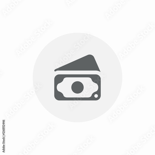 bank cash finances icon sign vector