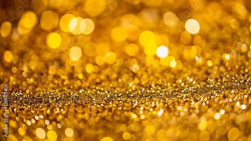 Abstract gold background, glamour bokeh, Background for the design, luxury background.