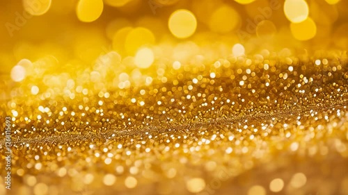Abstract gold background, glamour bokeh, Background for the design, luxury background.