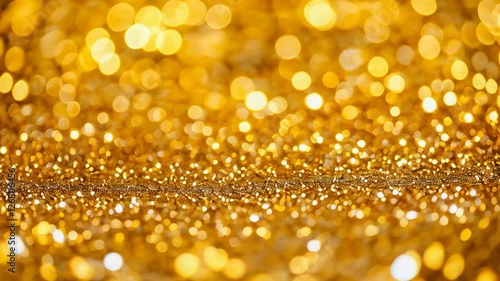 Abstract gold background, glamour bokeh, Background for the design, luxury background.