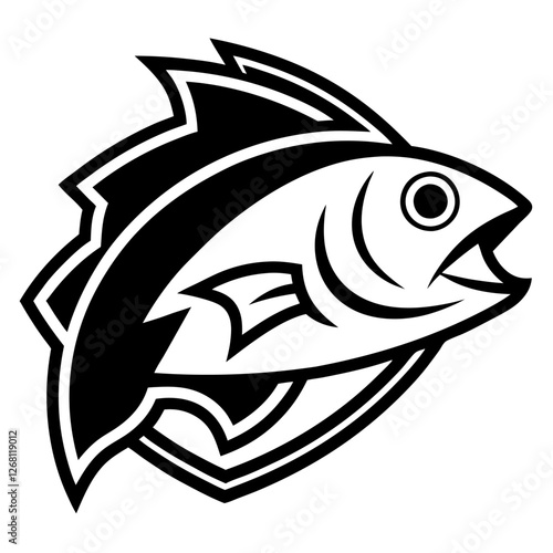 Neon Tetra Fish Vector Illustration – Cartoon, Clipart & Line Art Design on White Background, Neon tetra fish vector clipart in cartoon, line art, and illustration style on a white background.