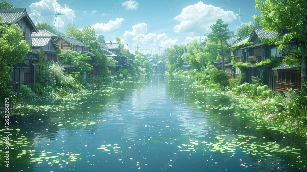 Obraz premium abstract minimalist background