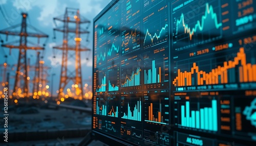 Insights into energy utilization presented through cutting-edge displays.