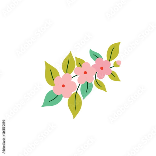 Colorful Floral Illustration