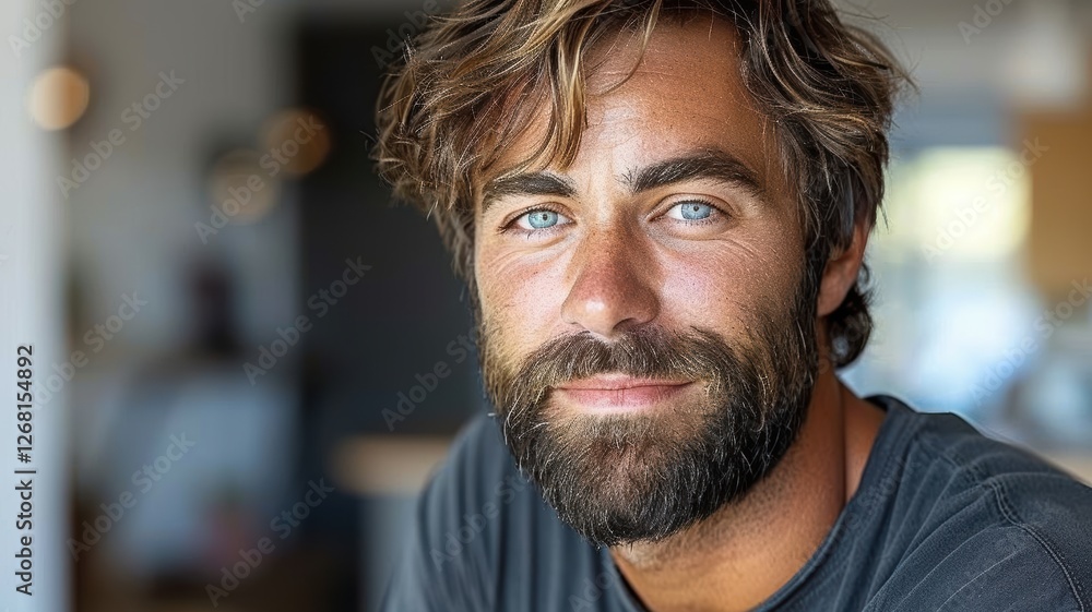portrait of a handsome young man in casual clothes. portrait of a handsome young man in casual clothes.