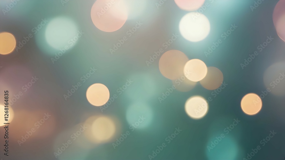 Fototapeta premium Soft glass blur with pastel tones, creating a dreamy and modern abstract aesthetic.