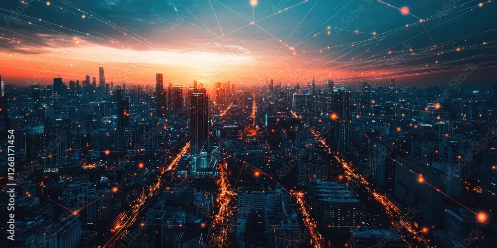 A futuristic world with cities of an advanced civilization, featuring smart technology, efficient energy systems, and harmonious urban design. A futuristic world with cities of an advanced civilization, featuring smart technology, efficient energy systems, and harmonious urban design.