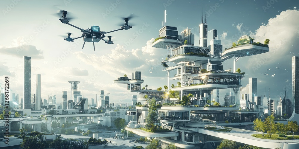 A city in a space-age environment with advanced architecture, floating platforms, and interconnected tech systems beneath a cosmic sky. A city in a space-age environment with advanced architecture, floating platforms, and interconnected tech systems beneath a cosmic sky.