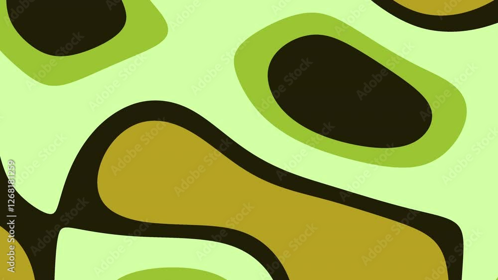 Abstract liquid artwork with green, yellow, and black shapes. Ideal for backgrounds, web design, print materials, and artistic projects, footage Abstract liquid artwork with green, yellow, and black shapes. Ideal for backgrounds, web design, print materials, and artistic projects, footage