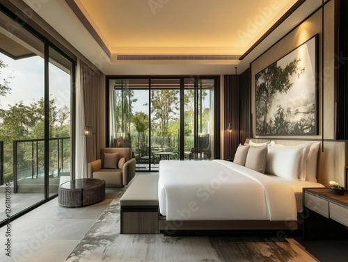 High-end modular boutique villa showcasing contemporary design  luxurious amenities  and sophisticated architectural innovation with excellence