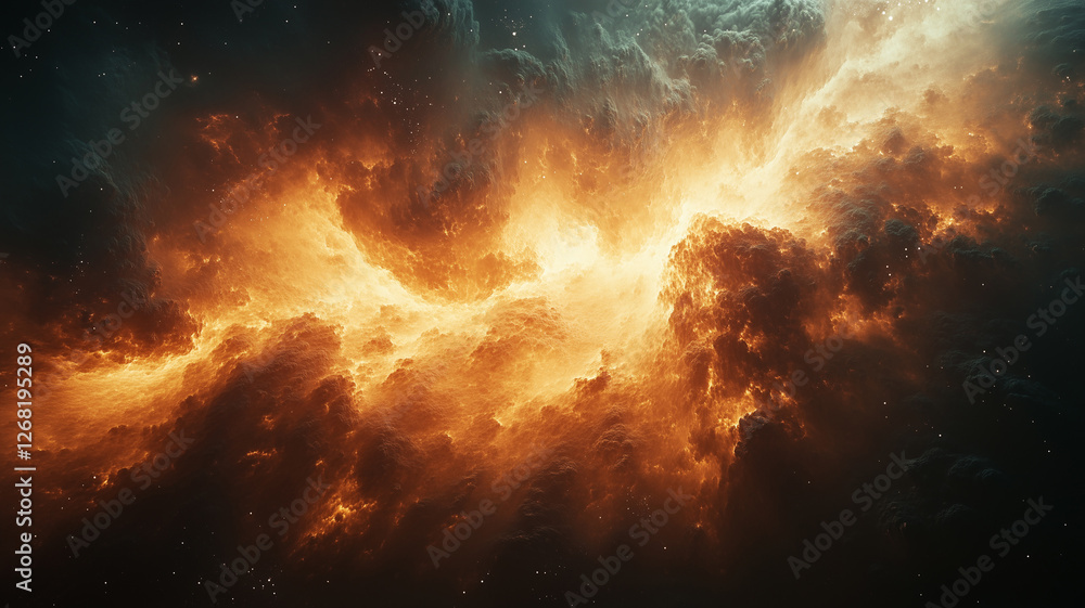 Naklejka premium Fireworks on black sky