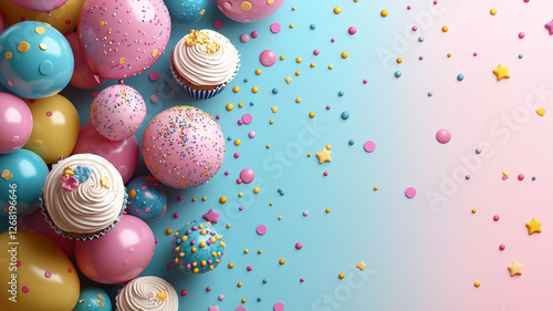 Happy birthday greeting vector design