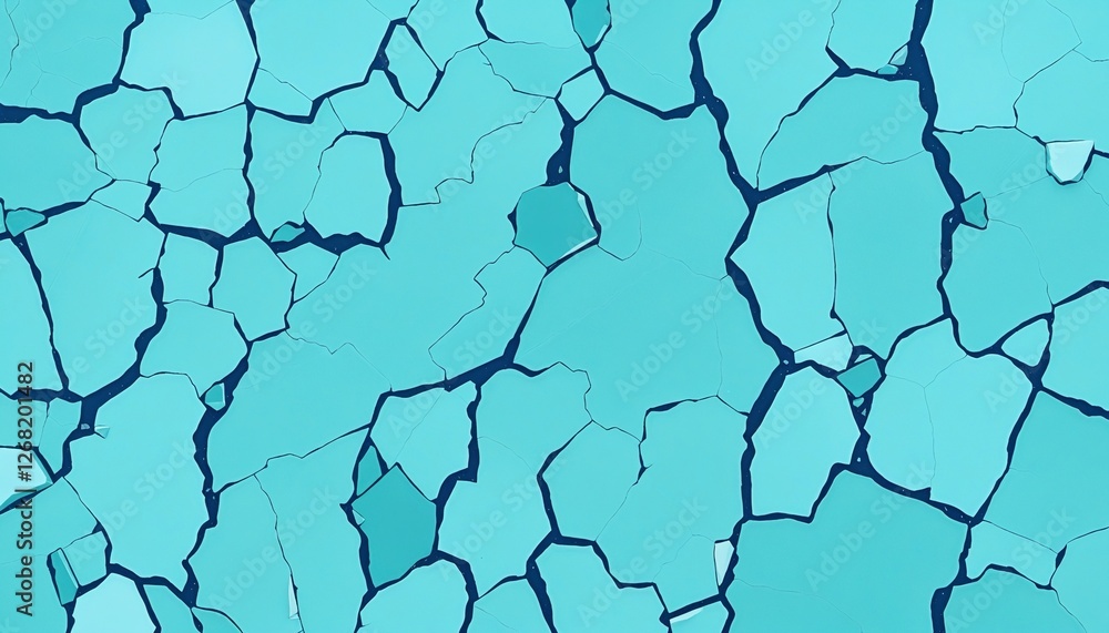 Teal and Light Blue Shattered Texture Background Teal and Light Blue Shattered Texture Background