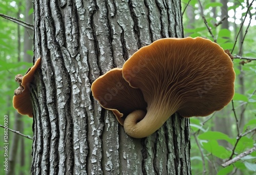 Understanding Phellinus pomaceus: The Bracket Fungus Impacting Tree Health photo