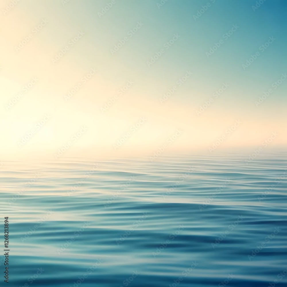 Obraz premium Ocean Mist Glow