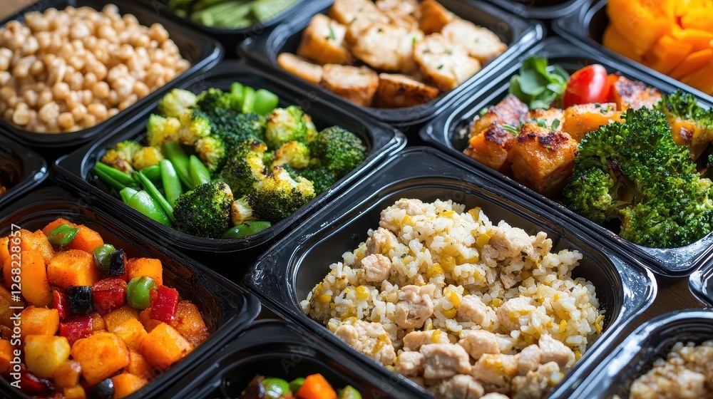 Portion-controlled boxed meals, weight management, balanced nutrition. Portion-controlled boxed meals, weight management, balanced nutrition.