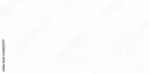 abstract topographic wave line black, white line map texture. geometric discovery mounted location counter grid map background.White wave paper curved reliefs abstract background. The topographic map.