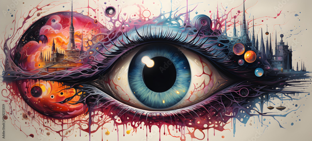 the human body is seen with the eyes, Ai Generative the human body is seen with the eyes, Ai Generative