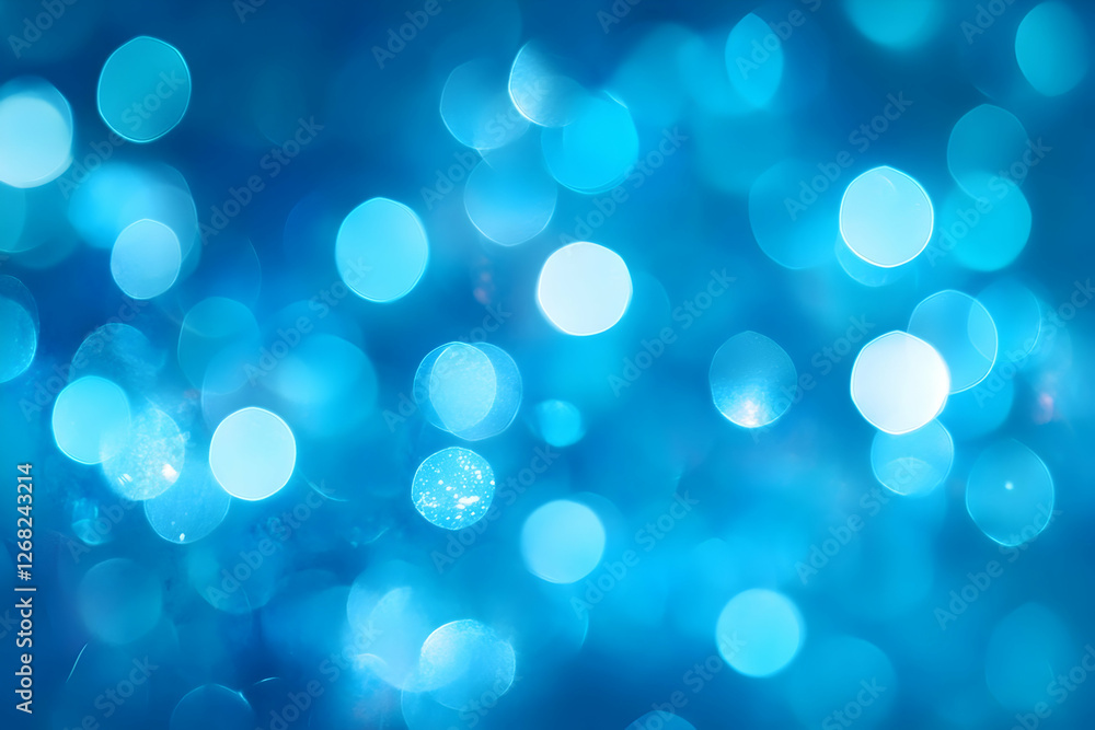 Abstract blurred blue water background with light refraction Abstract blurred blue water background with light refraction