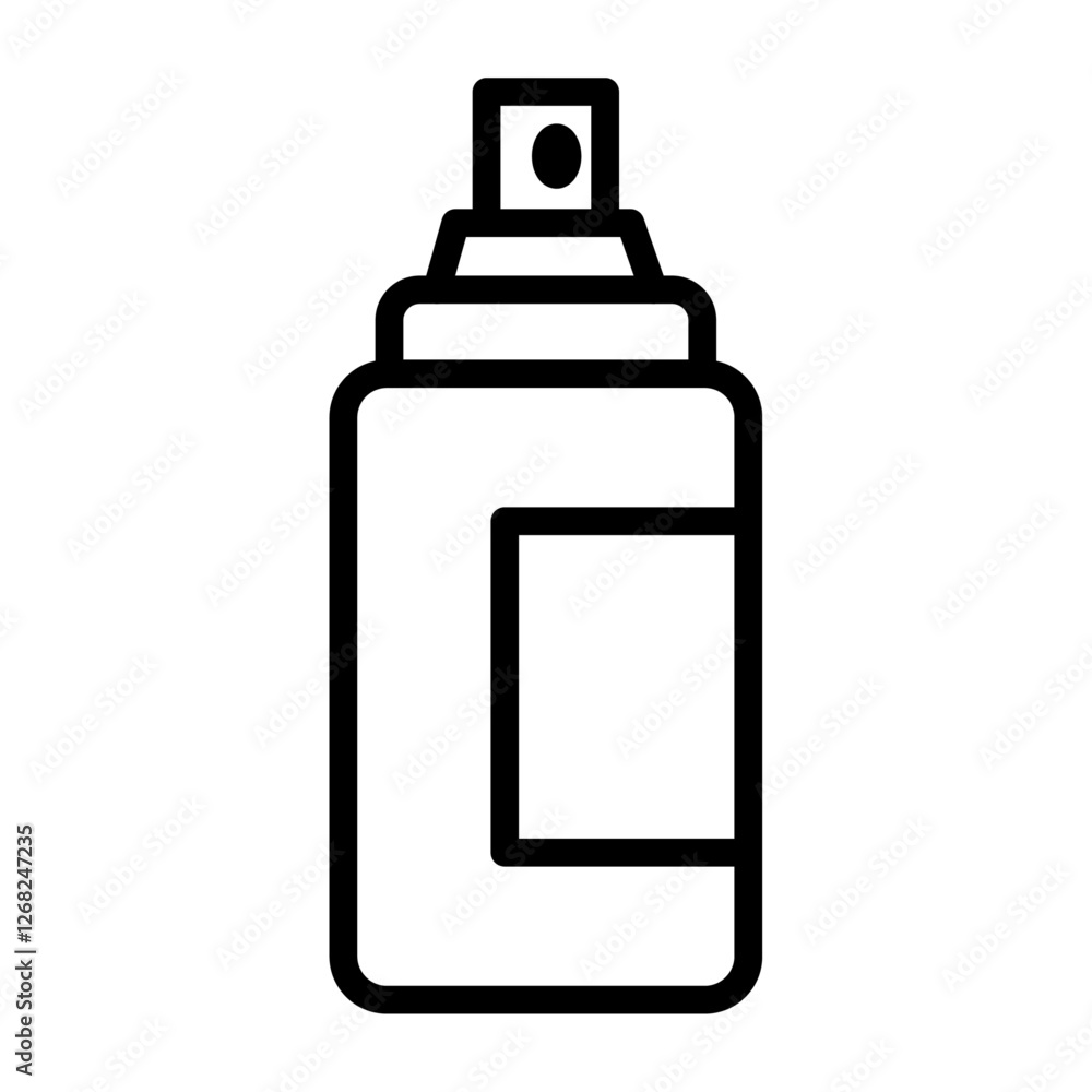 spray cion Simple thin line stroke vector spray cion Simple thin line stroke vector